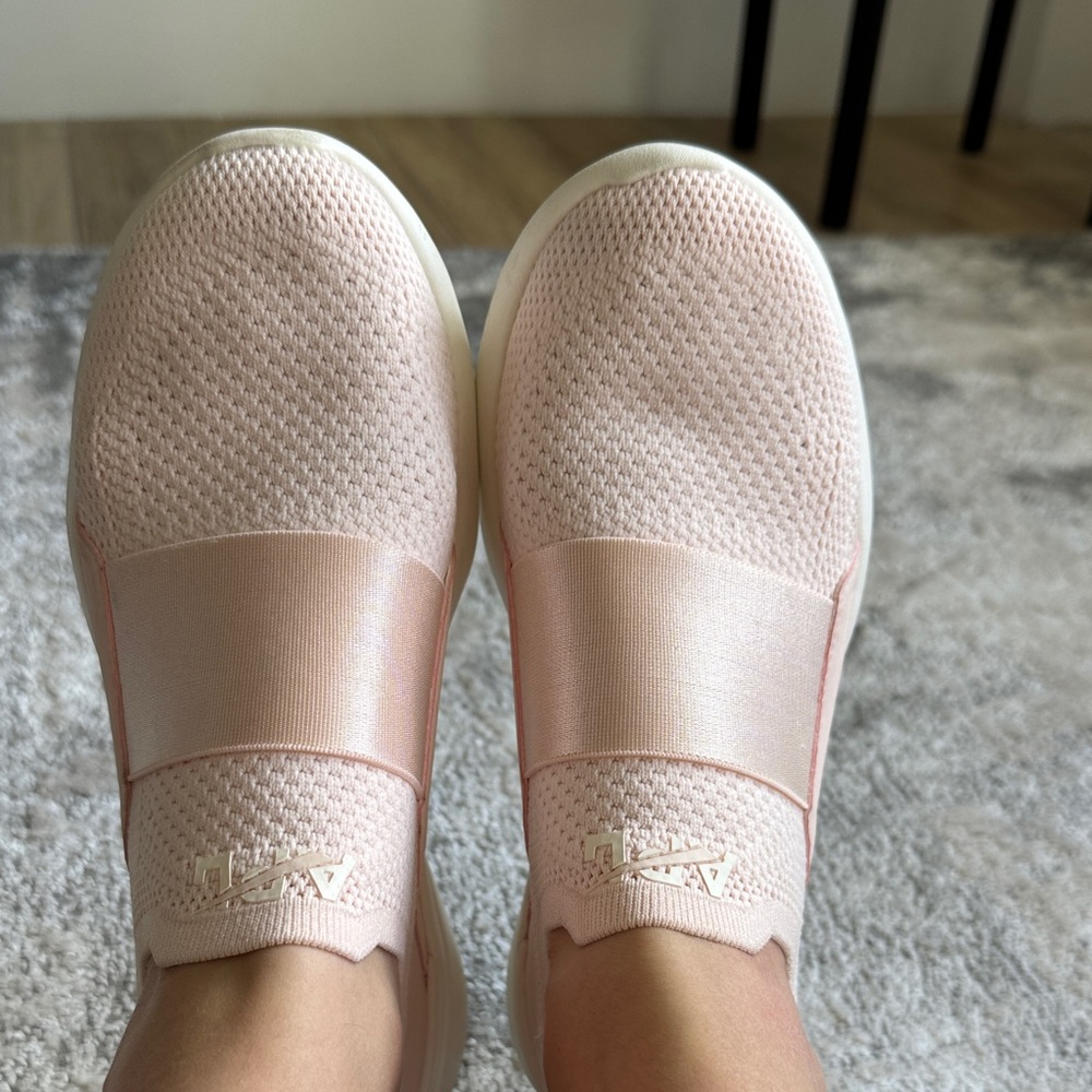 APL Techloom Bliss Women's Light Pink Slip-On Sneakers